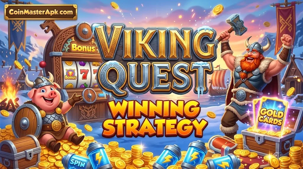 how to win Viking Quest in Coin Master strategy guide